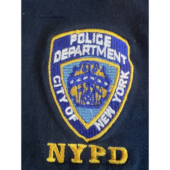 Boys FDNY Fire and NYPD Police Shirts Size Medium 6/7 Lot Dress Up Play Costume - Picture 12 of 13